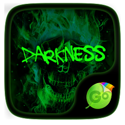 Darkness GO Keyboard theme