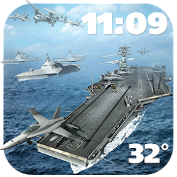 3D Battleship Weather Widget