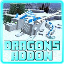 Dragons Addon for MCPE 0.16+