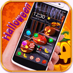 Halloween theme candy icon