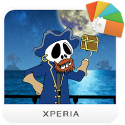 Xperia™テーマ Comic Pirate