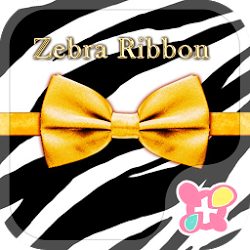 Zebra Ribbon-無料着せ替えアプリ